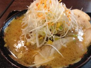PATIOの山盛りネギ味噌チャーシュー