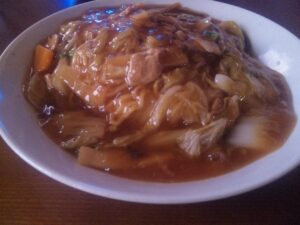 中華食堂一番屋の五目焼きそば