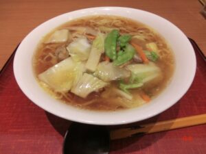 四六時中の広東風五目あんかけ麺