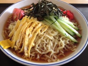 庄内支庁食堂の冷やし中華
