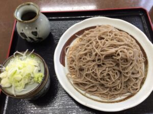 無量庵のもりそば大盛り