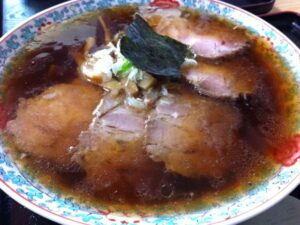 矢口食堂のチャーシュー麺