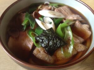 笹川食堂の肉うどん