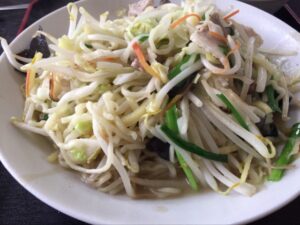 あじ彩の五目塩炒めそば