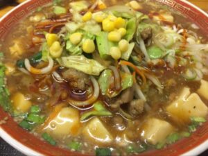 味好の味噌マーボタンメン