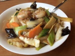 味軒のあんかけ焼きそば