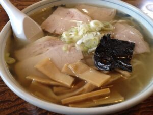 一幸食堂の塩チャーシュー