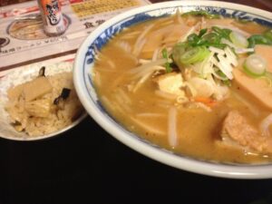 池田屋の孟宗味噌ラーメン