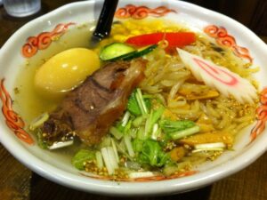 有頂天の冷たい塩ラーメン