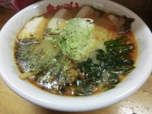 鬼がらしの味噌中辛チャーシューメン