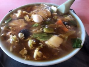 銀華飯店の広東麺