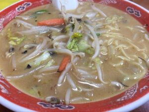 餃子ハウスの味噌ラーメン