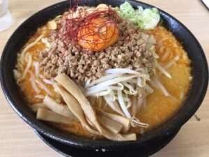 煌麺の特製スタミナ味噌ラーメン-大盛