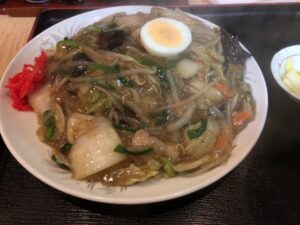 紅蘭の五目焼きそば大盛り