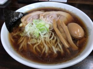 香味屋のラーメン-味玉＋海苔