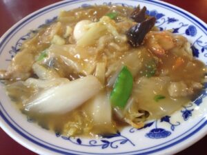 五国飯店の五目焼きそば
