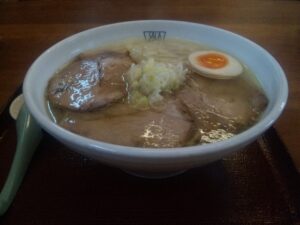 さらしなの塩玉ワンタンチャーシューメン