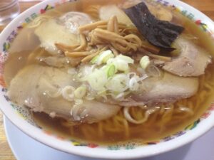 砂潟のチャーシュー麺
