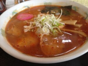 七福亭の辛口ラーメン