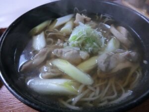 松竹庵の鴨南ばん
