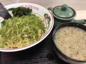 鈴木そばの塩つけ麺中盛り