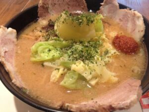 晴天の風のチャーシュー辛味噌