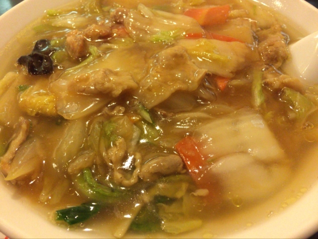 盛華楼の広東麺