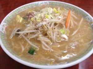 たかだての味噌ラーメン
