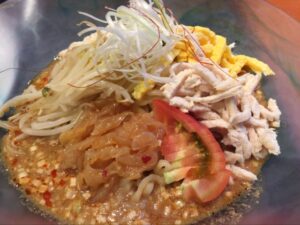 大安食堂の棒棒鶏冷麺
