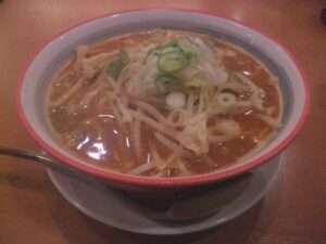 大安食堂の辛味噌野菜ラーメン