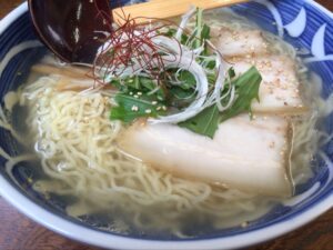大漁の鯛ラーメン塩大盛り