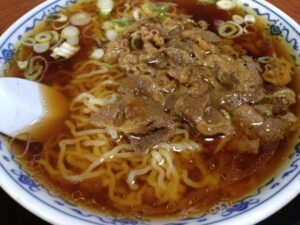 大八食堂のカルビラーメン