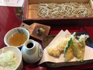 大松庵の天ぷら-うす盛り-大盛り
