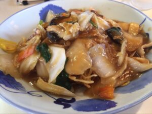 チャイナハウスの五目焼きそば
