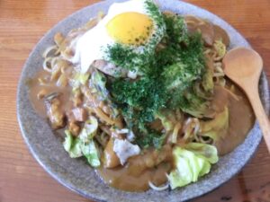 テンテンのカレー焼きそば