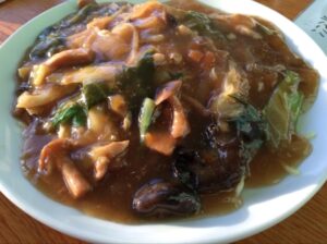 桃園小真木原店の肉野菜焼きそば