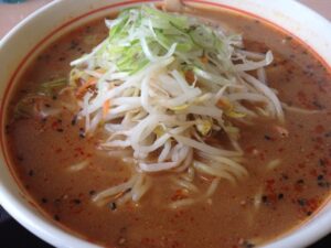 はくがのピリ辛味噌ラーメン