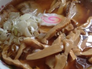 花やのトロチャーシュー麺＋穂先メンマ