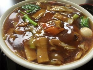 華包の五目ラーメン