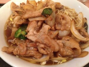 日野園の焼肉ラーメン