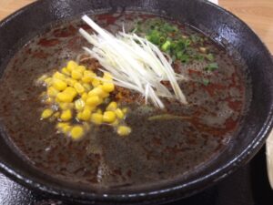 まるたんの黒ゴマ味噌ネギ担々麺