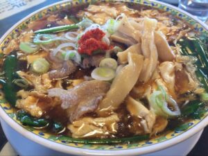 みどり食堂のニラ玉ラーメン