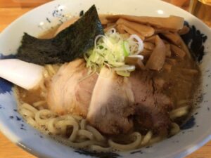 麺屋新三の味玉ラーメンメンマ