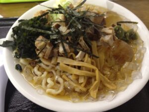 麺屋酒田inほなみの冷やしラーメン
