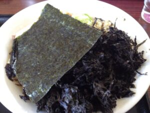 麺屋酒田inほなみの岩海苔ラーメン