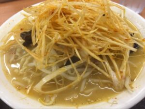 麺屋酒田inほなみの辛ネギ味噌ラーメン