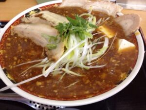 麺工房善の麻婆チャーシュー麺