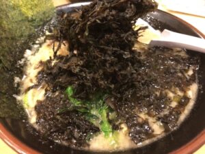 よこはま軒の東京岩のりラーメン