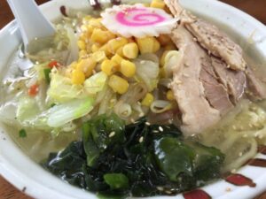 よこみちの野菜塩ラーメン