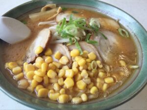 らーめん哲のおやじ味噌コーンチャーシュー麺